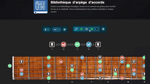 Bibliothèque d&rsquo;arpège d&rsquo;accords - Demo