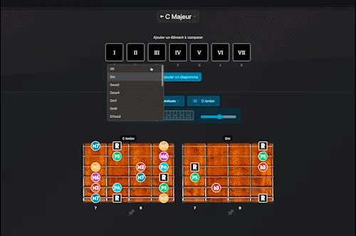 Comparateur de diagrammes - Demo