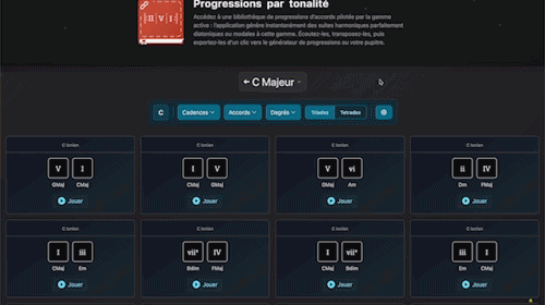 Key-based Progressions - Demo