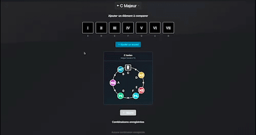 Scale/Chord Comparator - Demo
